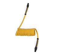 DEWALT 1/4 di pollice x 3 m tubo di riavvolgimento in poliuretano con raccordi da 1/4 di pollice e limitatori di piegatura (DXCM012-0228)