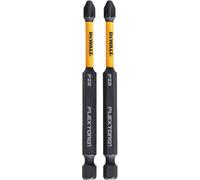 DeWalt Inserti avvitatore DT70566T-QZ Impact Torsion Extreme 1/4" 85 mm PZ2 Confezione 2