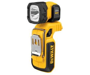 DEWALT 20V MAX LED Work Light, Magnetica, Freestanding e Clip-On, Solo strumento nudo (DCL044)