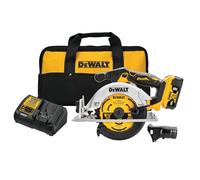 DEWALT 20V MAX* Sega circolare, 6-1/2 pollici, kit cordless (DCS565P1)