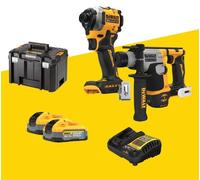 Dewalt / 20V MAX / set combinato / avvitatore a percussione / trapano a percu...