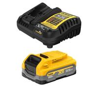 DEWALT 20V MAX XR POWERSTACK 3,5 Ah Kit batteria e caricabatterie (DCBP320C)