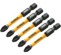 DeWalt DT7391T Extreme Flextorq PZ2 Punte per Cacciavite 57mm (Confezione 5)