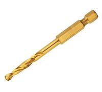 DEWALT a Impatto Titanio Punte per Trapano 4.5mm Ol : 75mm Wl :3 1mm