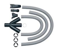 DEWALT Set di aspirazione a 3 vie, attacco Ø 35mm, DE7778-XJ