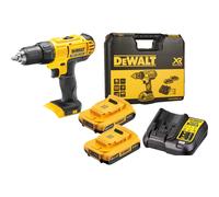 DeWalt 18V XR Trapano avvitatore, 2 batterie da 2Ah, DCD771D2-QW