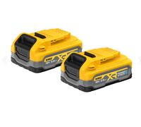 DEWALT DCBP318S2-XJ, 2 batterie per attrezzi DCBP318S2-XJ, 18 V, 3,5 Ah, agli ioni di litio