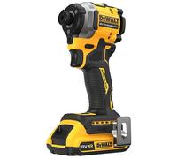 DEWALT Avvitatore a impulsi compatto brushless 18V XR, 2 x 2Ah, DCF850D2T-QW