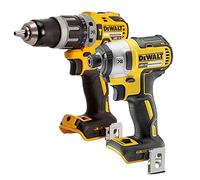 Dewalt Avvitatore a percussione senza spazzole XR, 18 V, DCF887N e trapano combinato DCD796N, confezione doppia