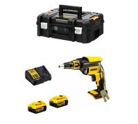 Dewalt avvitatore per cartongesso dcf620p2t (2 x 5,0 ah + dcb115 + tstak ii) 0635292961069