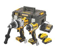 DeWALT Batteria combinata DCK2200H2T 18V 5Ah Trapano avvitatore e avvitatore a percussione 1/4'