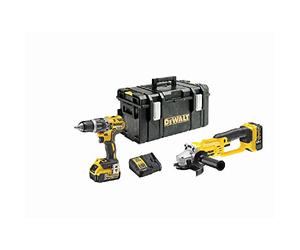 Dewalt batteria di set, 1 pezzi, nero/giallo, dck209p2 QW