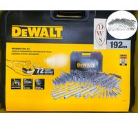 Dewalt Box Al Socket Chiave a cricchetto Maniglia Utensile Manuale Set...