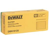 DEWALT Brad Nails, Heavy Duty, 18GA, 1-1/4-Inch, 5000-Pack (DBN18125)