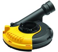 DEWALT Cappa di aspirazione polvere per smerigliatrici 115 - 125 mm, DWE46150
