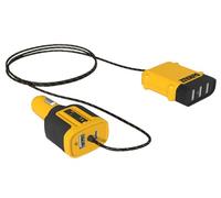 DEWALT CARICABATTERIE PD USB MOBILE SEDILE ANTERIORE E POSTERIORE
