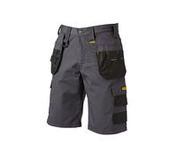 DEWALT Cheverley Leggero Grigio Policotone Pantaloncini Vita 34in DEWCHEV34W