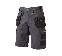 DEWALT Cheverley Leggero Grigio Policotone Pantaloncini Vita 40in DEWCHEV40W