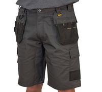 DEWALT Cheverley - Pantaloncini Leggeri in Policotone, Colore Grigio, 101,6 cm