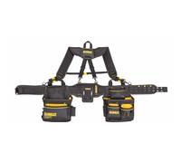 DEWALT Cintura porta attrezzi, con bretelle regolabili, 25 tasche, nero e giallo (DWST540602)