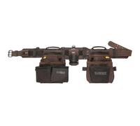 DEWALT Cintura porta attrezzi in pelle con 18 tasche