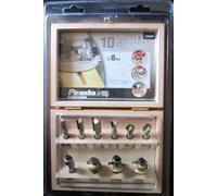 Dewalt Conjunto 10 Fresas Tct 8Mm