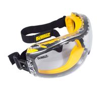 Dewalt Correttore Sicurezza Occhiali Trasparente Antinebbia 99.9% UV Protezione