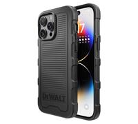 DEWALT Custodia Heavy Duty con Magnete Potente per iPhone 14 Pro Compatibile MagSafe, Cover Posteriore Protettiva Antiurto, Resistente alle Cadute, Slim Fit Shockproof, Nero Opaco