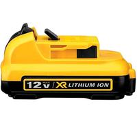 DeWalt DCB127-XJ Batteria XR Litio 2.0 Ah, 10.8 V /12 V, Nero E Giallo