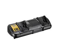 Dewalt DCB132 XR Caricatore Doppia Porta, 18 V, Giallo/Nero