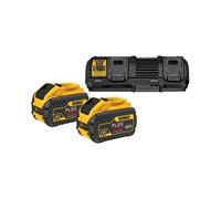 Power Set DeWALT FlexVolt (2 x 54V/18V 9,0 Ah + DCB132)