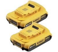 DEWALT DCB183D2-XJ - Batteria per attrezzi, 18 V, 2 Ah, agli ioni di litio