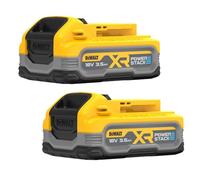 DEWALT DCBP318S2-XJ, 2 batterie per attrezzi DCBP318S2-XJ, 18 V, 3,5 Ah, agli ioni di litio