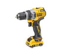 DEWALT DCD703L2T 12V XR 4x Testine Di Trapano Avvitatore (2 X 3.0Ah Batterie)