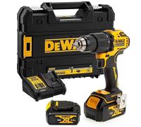 DEWALT DCD709M2T TRAPANO AVVITATORE CON PERCUSSIONE 26 NM COMPATTO 18V XR 4,0 AH 340 W