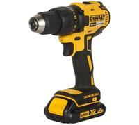 DeWalt Dcd777D2T Trapano Avviatore con 2 Batterie Litio 18V 2.0Ah Brushless Led, multicolore, 1/2_pollice