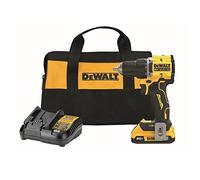 Dewalt DCD794D1 - Trapano avvitatore a batteria senza spazzole agli ioni di litio da 1/2", serie ATOMIC Compact, 2 Ah