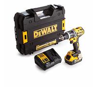DEWALT DCD796P1-GB XR Brushless Compact Lithium-Ion Trapano, 18 V, Giallo/Nero