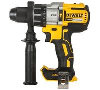 DeWalt DCD996NT-XJ Trapano con Percussione, XRP, 3 Velocità, in TSTAK, senza Batterie e Caricabatteria, Corpo Macchina, Giallo inero, Argento.