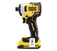 DeWALT DCF809D2T Avviatore a Impulsi Compatto Attacco 1/4" XR 18V RPM DCF809D2TQW