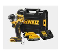 DEWALT DCF860E2T 20V XR Brushless Impact Driver 1/4 Hex 1,7Ah Kit con custodia