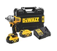 DEWALT DCF891P2T-QW Avvitatore ad Impulsi 18V XR Brushless, 1084 Nm Coppia, Attacco 1/2'' Hog Ring con Set 9 Bussole DT7507 Extreme, Include 2 Batterie e Caricabatterie