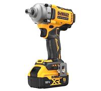 DEWALT DCF892P2T-QW - Avvitatore ad impulsi a batteria XR 18V, coppia 813 Nm, incluse 2 batterie da 18V/5,0 Ah, caricabatterie, gancio per cintura in metallo e custodia T-STAK