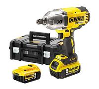 DeWalt DCF899P2-QW Trapano avvitatore a impulsi attacco 1/2" a batteria, 18V, 5.0 Ah, motore Brushless