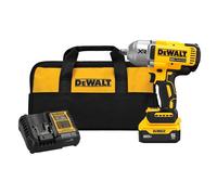 DEWALT DCF900P1 - Kit avvitatore a percussione senza fili, 20 V MAX, anello di maiale da 1/2" con velocità a 4 modalità, include batteria, caricabatterie e borsa per kit (DCF900P1)