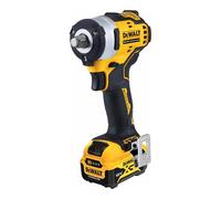 Avvitatore elettrico DeWALT DCF901P2-QW avvitatore a batteria 1/2" 340 Nm Nero, Giallo 12 V con e caricabatteria [DCF901P2-QW]