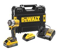 DEWALT - Avvitatore a percussione 1/2" 18V XR BRUSHLESS + 2 batterie + caricatore + scatola T-STAK - DEWALT - DCF921H2T-QW