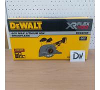 DeWalt DCG200N "Bare Tool" 60V MAX FLEXVOLT XR strumento per scanalatura in...