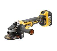 DEWALT DCG405P2 XR senza Spazzola Smerigliatrice 125mm 18V 2 X 5.0Ah Ioni