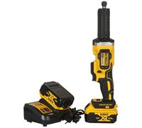 DeWALT DCG426P2-QW - Levigatrice diritta a batteria, 18 V, 5,0 Ah, 18 V